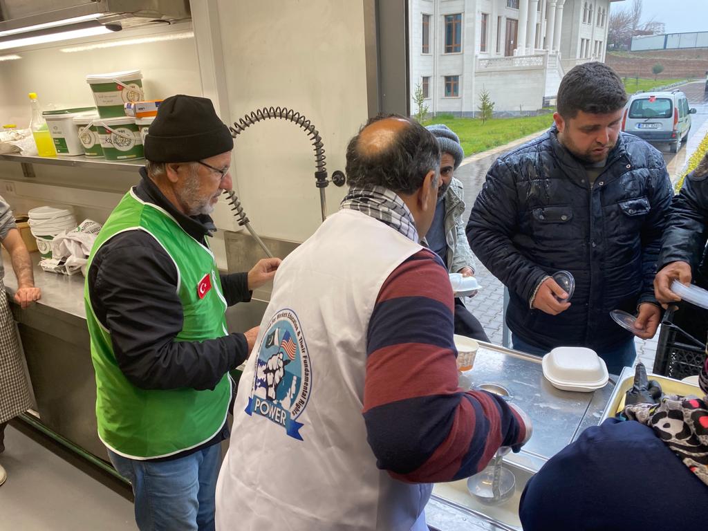 Read more about the article Arranged food for Turkiya brothers and sisters with the collaboration of Khubaib foundation under the grant of Tahira Din