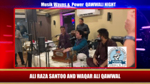Power organized qawwali night